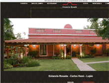 Tablet Screenshot of estanciarosada.com
